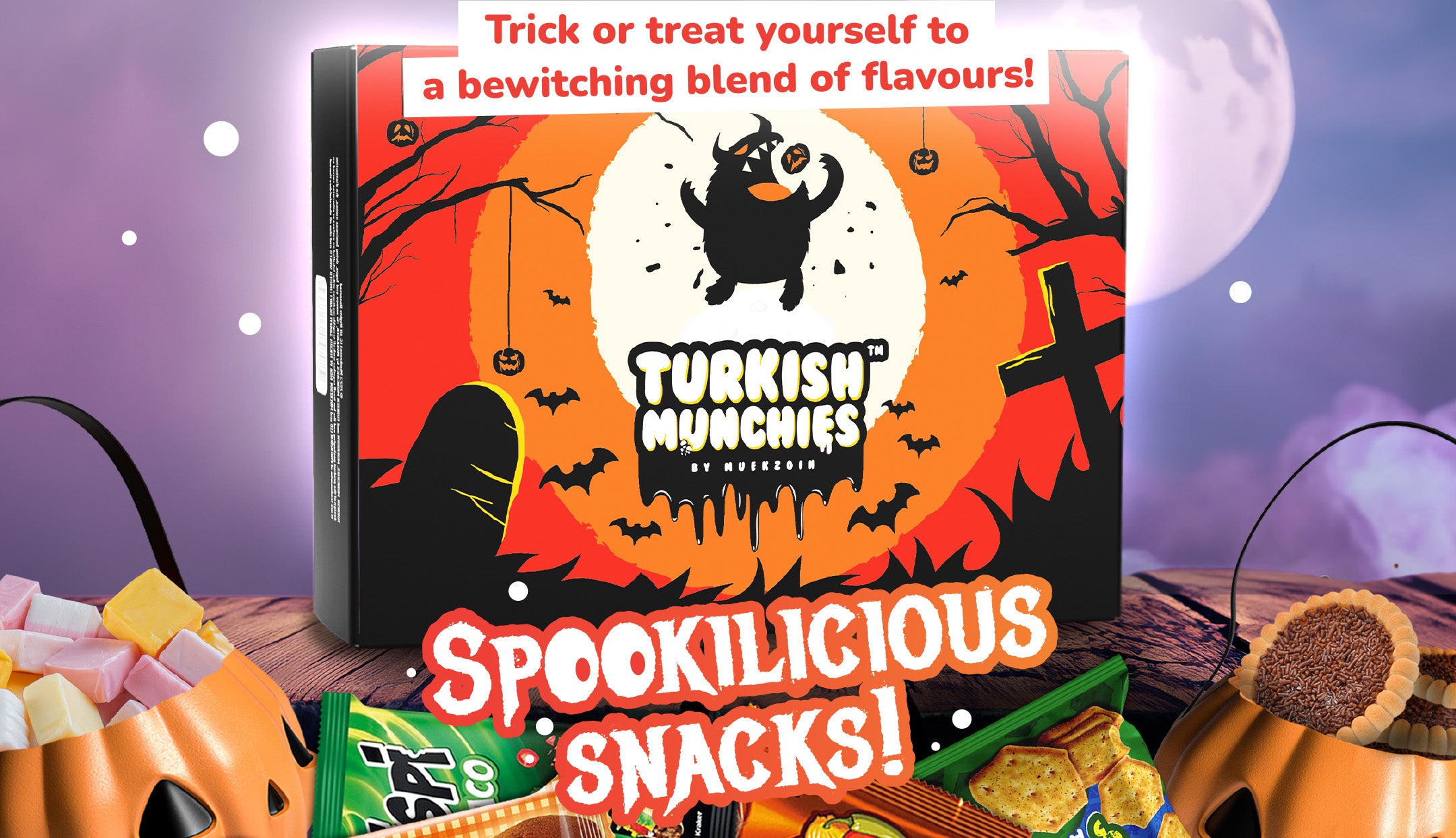 Unbox Spooktacular Delights with Our Brand-New Halloween Snack Box!